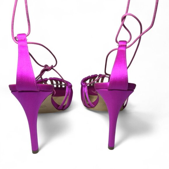 Chelsea Paris Finn High Heel Pump Women's Sz 38 Orchard Pink - Picture 9 of 16